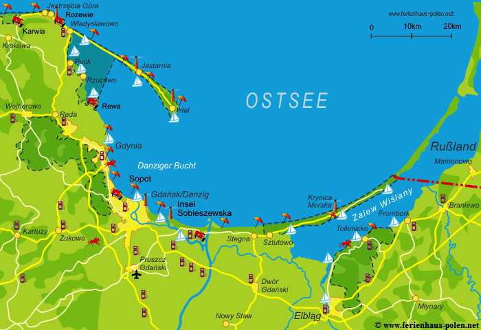 Ostsee in Polen: Ferienhaus direkt von privat