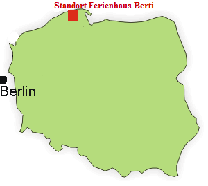 Ferienhaus Polen - Ferienhaus Berti in Kopalino nhe Gdansk (Danzig) an der Ostsee/Polen